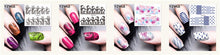 Load image into Gallery viewer, 1 Sheet 2017 Top Sell Flower Bows Etc Water Transfer Sticker Nail Art Decals Nails Wraps Temporary Tattoos Watermark Nail Tools