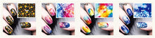 Load image into Gallery viewer, 1 Sheet 2017 Top Sell Flower Bows Etc Water Transfer Sticker Nail Art Decals Nails Wraps Temporary Tattoos Watermark Nail Tools